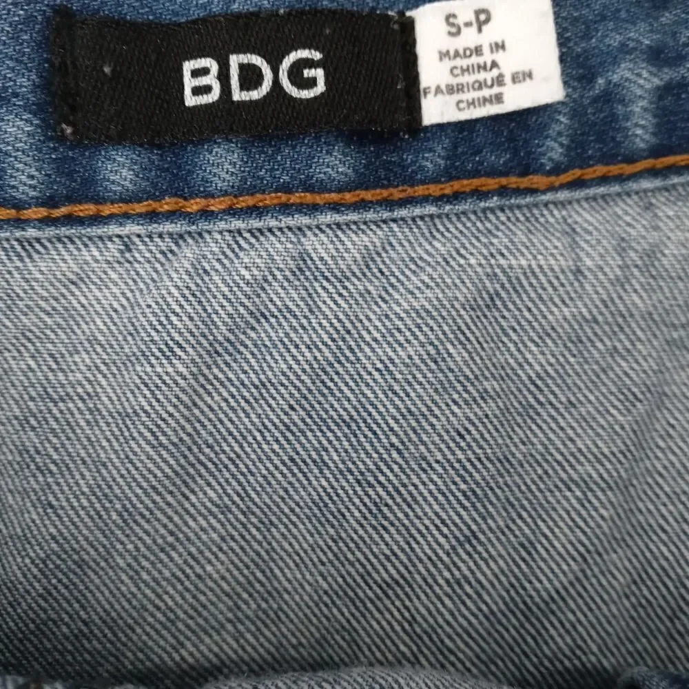 BDG jean mini skirt size small